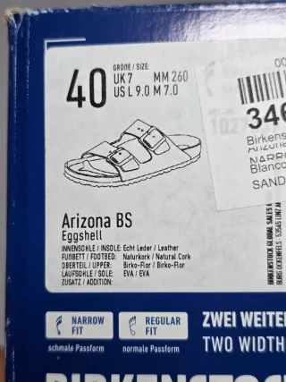 Birkenstock Arizona Talla 40