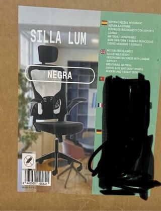 Silla de Oficina Lum Negra