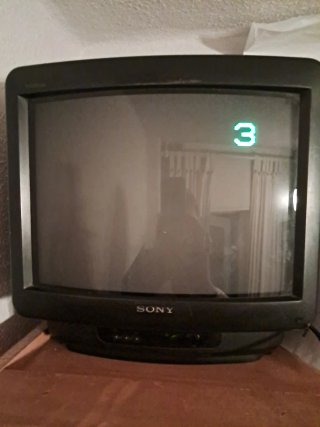 TV Sony Trinitron 14 Negra