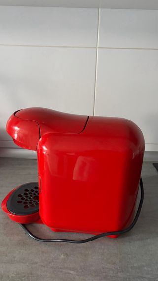 Cafetera Cápsulas Bosch Roja