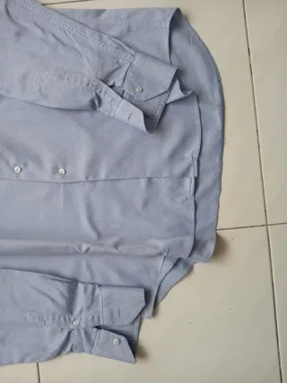 Camicia celeste uomo manica lunga Edoardo Borghese