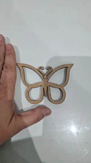 Mariposa Madera Decorativa