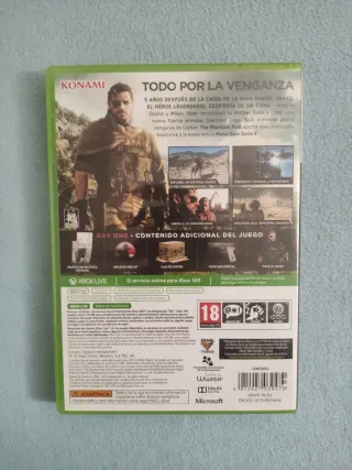 Metal Gear Solid V The Phantom Pain Xbox 360 Edici