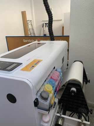 TexTek DTF 30cm revisada y a pleno funcionamiento