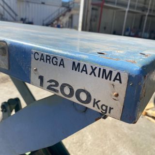 Mesa Elevadora Hidráulica 1200kg