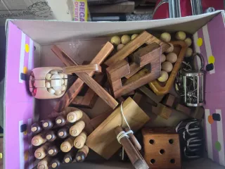 Juegos de Ingenio - Puzzles de Madera