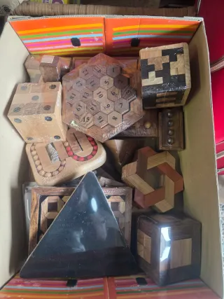 Juegos de Ingenio - Puzzles de Madera