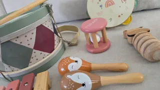 Lote instrumentos musicales infantiles
