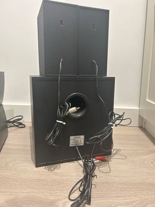 Edifier C2XD Sistema Altavoces 2.1 Negro