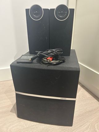 Edifier C2XD Sistema Altavoces 2.1 Negro