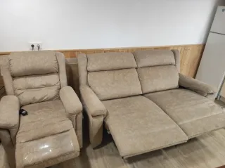 Sofá 4 plazas elevable motorizado