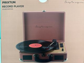 Tocadiscos Prixton VC400 Rosa/Marrón