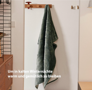 Manta eléctrica GOTCOZY verde 130x180cm suave