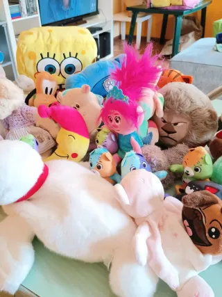 Stock peluche assortiti (30 pezzi)
