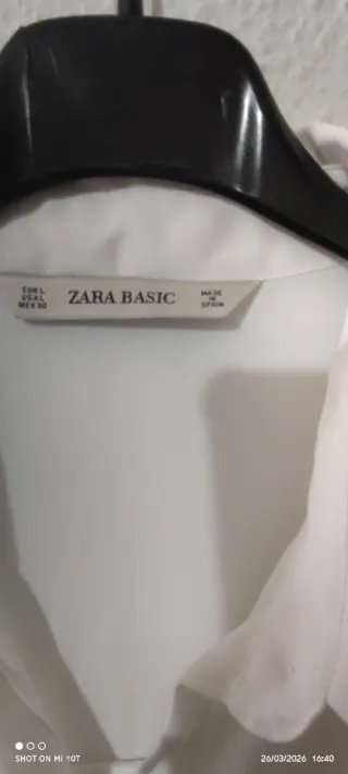 Blusa Zara Verano Manga Larga