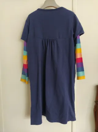 Vestito bambina Vikita cotone con tasche