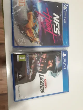 Juegos PS4 Need for Speed Heat y GRID Legends