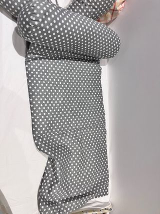 2 Cojines de lactancia gris y amarillo