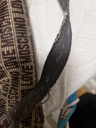 Bolso Moschino Marrón y Dorado