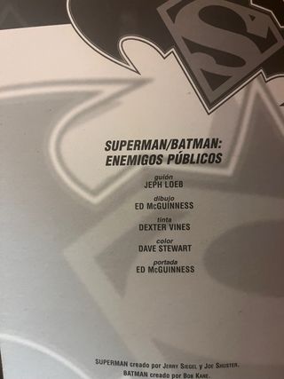 Superman/batman : Enemigos Públicos