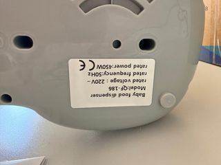 Robot da cucina per bambini con cottura a vapore e triturazione