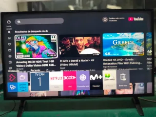 Televisor Samsung 40 Smart TV Negro