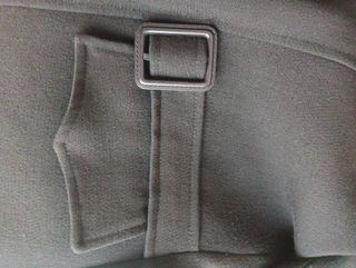 Cappotto nero vintage donna Made in Italy