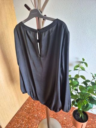 Blusa mujer Promod Negra Talla XL