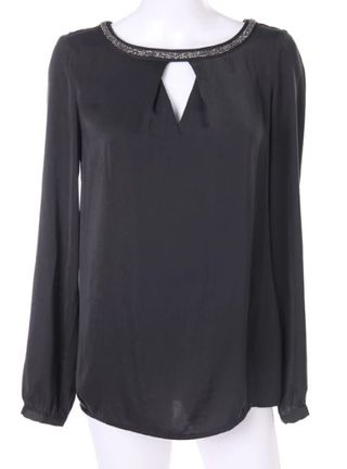 Blusa mujer Promod Negra Talla XL