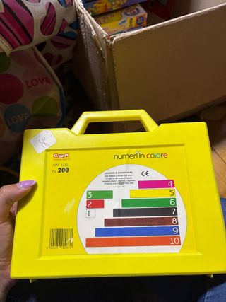 CWR Numeri in Colore - Set 200 Pezzi