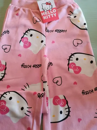 Pantaloni rosa Hello Kitty