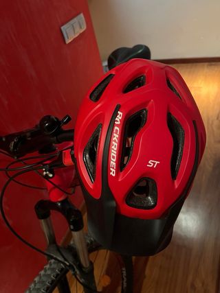 Bicicleta Btwin Rockrider 540S DobleSus+Casco+FACT