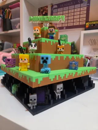 Expositor Minecraft Kinder Joy