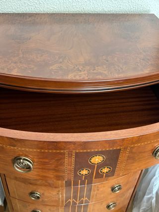 Cajonera madera años 50