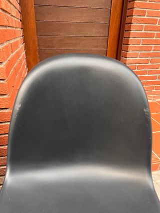 Silla Panton Vitra Verner Panton Negra