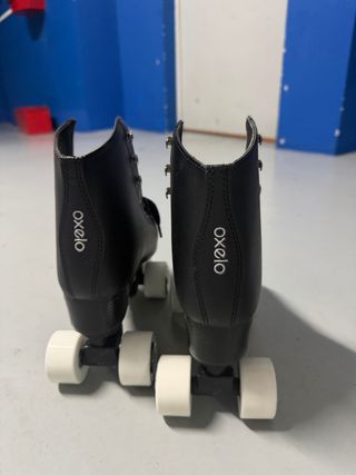 Patines Oxelo Negros Talla 39 4 Ruedas