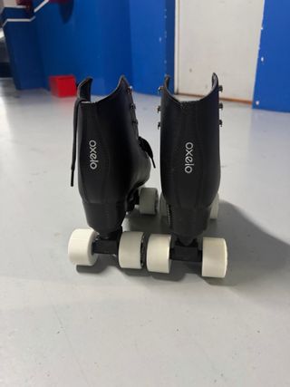 Patines Oxelo Negros Talla 39 4 Ruedas