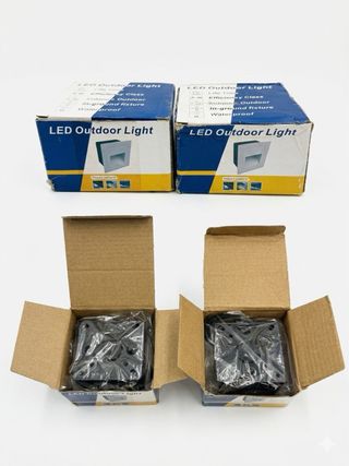 2 x LED Outdoor Light
