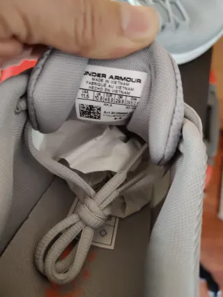 Under Armour Charged Speed Swift Gris Naranja