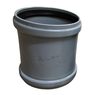 Manguito PVC 110 mm con junta – Nuevo