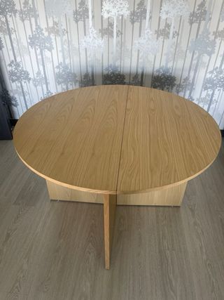 Mesa comedor redonda madera