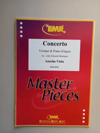 Partitura Trompeta y Piano - Concerto