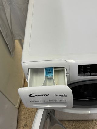 Lavadora  con secadora marca candy 8+5kg 1400rpm
