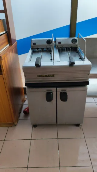 Freidora industrial 28L x 2