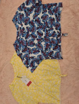 Pack 4 Camisetas Mujer Talla L H&M y lefties