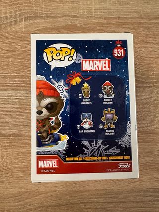 Funko Pop! Marvel Rocket (Holiday) 531