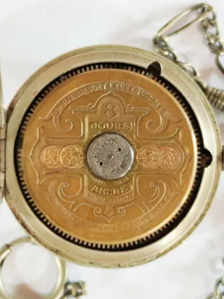 Orologio da tasca Hebdomas 8 Giorni