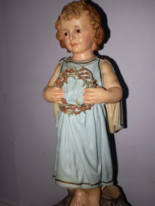 Niño Jesús estuco Olot Artes Religiosas