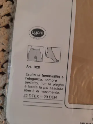 Collant Miwa Cipria TG.IV EX-LARGE 20 DEN