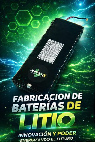 Baterías de Litio de todo tipo AMPERX